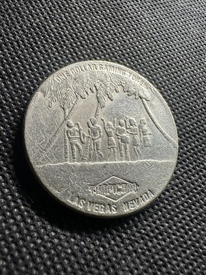 Tropicana Hotel Casino $1.00 Treasure Chest Gaming Token Las Vegas