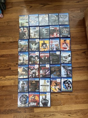 Set Of 33 Games For Play Station 4 PS4
