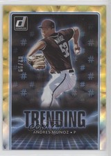 2021 Panini Donruss Trending Gold 82/99 Andres Munoz #TR11 6h5