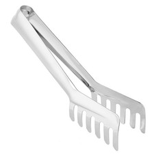 Stainless Steel Spaghetti Tongs - Comb Shaped Pasta Tongs, Noodle Clip, 8 Inc...