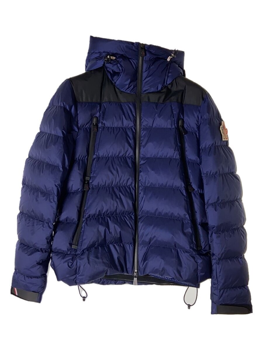 Moncler Grenoble Navy Nylon Down Jacket Mens Slim Fit Size 5 #EG CAA