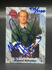1991 Classic Draft Picks Auto /1100 Michael Nylander Auto