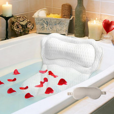Bath Pillows for Tub Luxury Bath Pillows for Neck Head and Back Support Bathtub