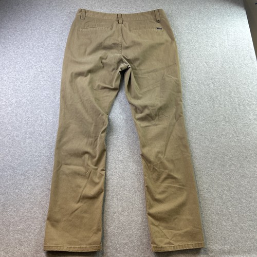 Brixton Reserve Pant Standard Fit Mens 34 x 31* khaki Chino Preppy College Dad - Picture 2 of 13