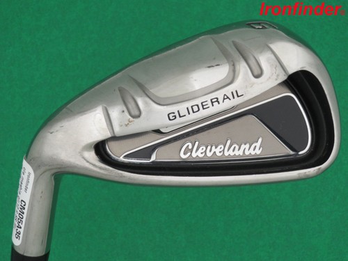 Cleveland Mashie Gliderail 9 Iron Steel Flight Speed Stiff Shaft Mens LEFT HAND - Picture 1 of 5