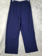    A New Day Size M Womens High Rise Baggy Wide Leg Dress Pants Trousers