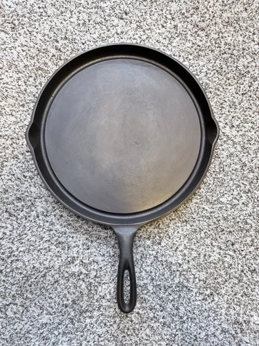 Vintage Wagner Ware Sydney O Fat Free Fryer RESTORED SITS FLAT cast iron