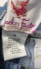 New Quacker Factory Women’s Size 14 Blue Jeans With Snowmen Embroidered Vintage  — photo 7