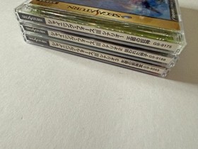 Sega Saturn Shining Force III Scenario 1 2 3 w/ Spine Card Postcard