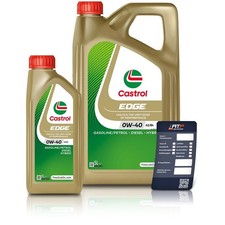 1 L + 5 L = 6 LITER CASTROL EDGE 0W-40 A3/B4 MOTOR-ÖL MOTOREN-ÖL