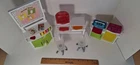Vintage 2000 Barbie Secret Messages Office Playset Chairs Computer Desks 67278