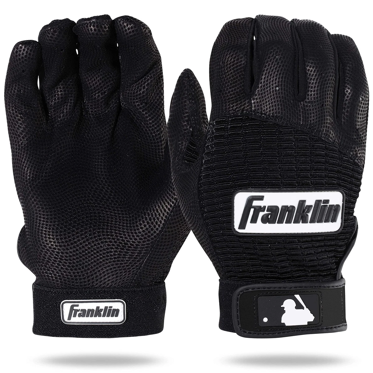 Lot De 16 Gants De Baseball Franklin A5 Vintage, Droite, Taille L, Cuir Noir