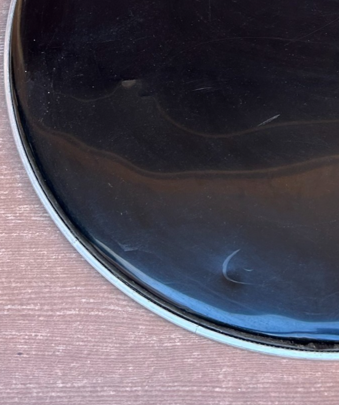 PEARL 22'' Resonant Bass drum head Black photo 5