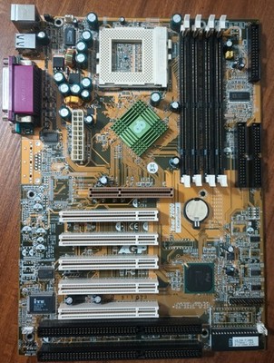 Rare Chaintech CT-6BJM Socket 370 Motherboard Intel 440BX Pentium III ATX AGP