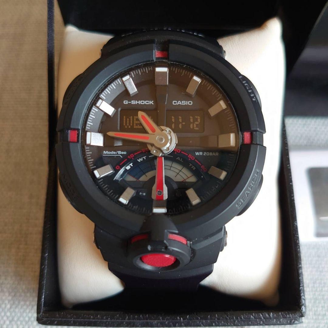 CASIO G-SHOCK NISSAN NISMO GT-R GA-500 Watch Black Digital Analog