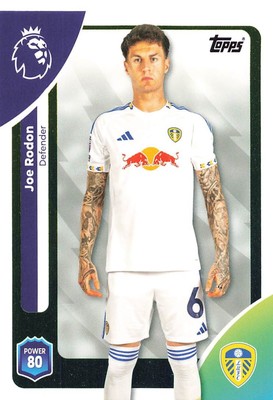 2025 Topps Premier League Base Leeds United Joe Rodon #327