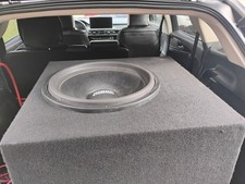 Single 18 in Ported box for Sundown M-X-Z-NS (Nightshade) Series Subwoofers- All