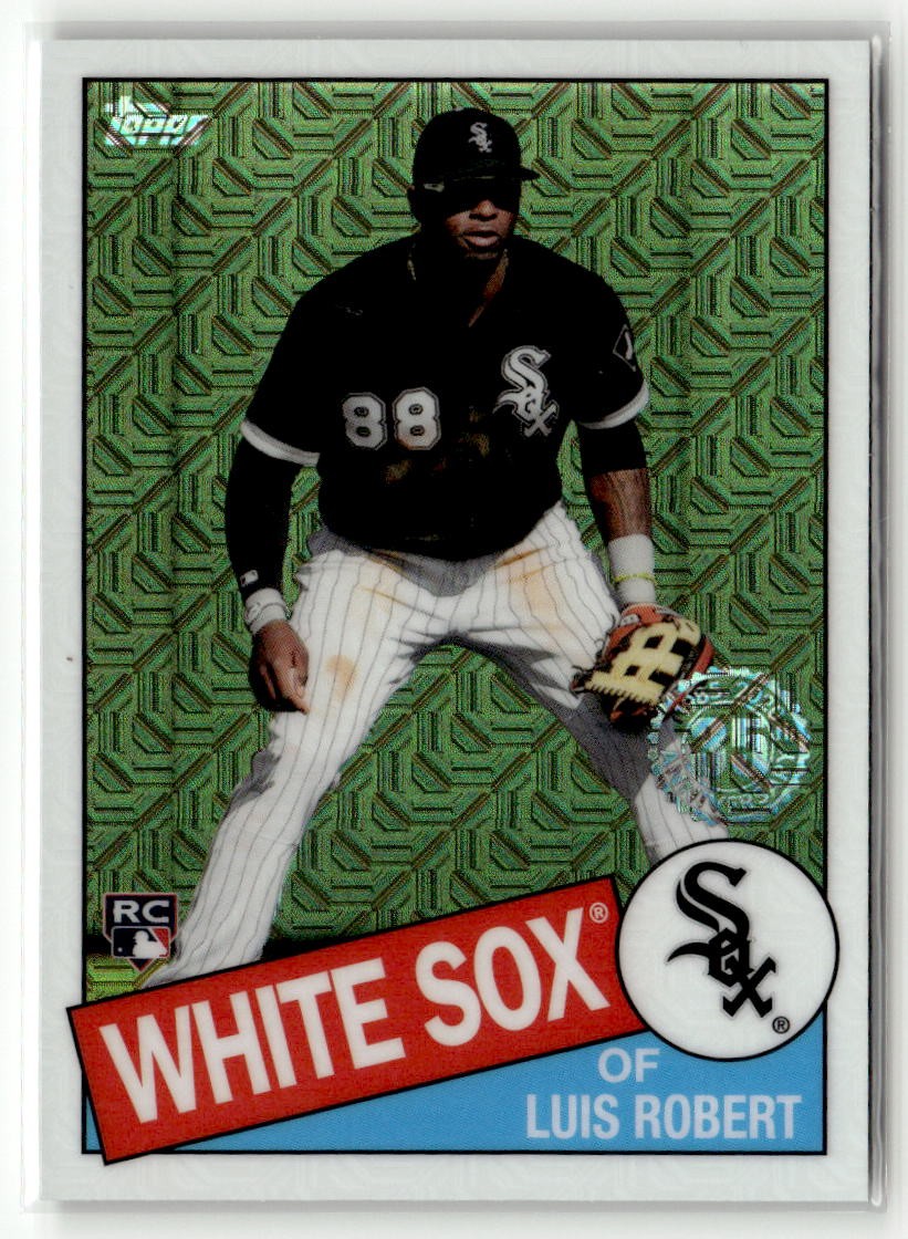 2020 Topps #85TC-48 Luis Robert 1985 Topps Chrome Silver Pack Promotion RC