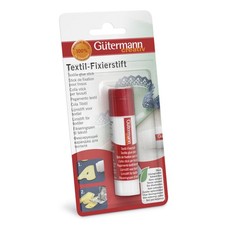 Gutermann Textile Glue Stick, Solvent-free, fabrics, appliqués, zips, jeans