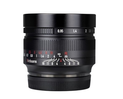 7artisans 0.95/50mm Black f. Sony E Fast APS-C Lens E-Mount