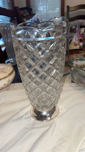 Beautiful Vintage Waterford Cut Crystal Vase Perfect Condition