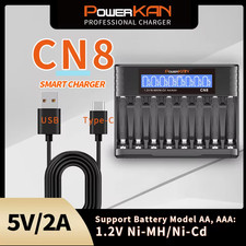 Akku Ladeger&auml;t LCD Batterieladeger  F&uuml;r AA AAA C D 9V Ni-MH Ni-CD Aufladeger&auml;t