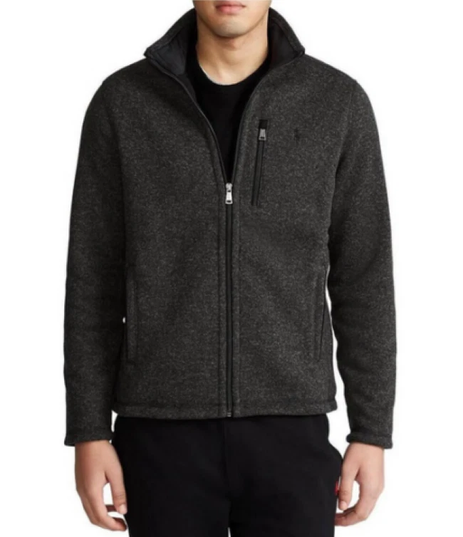 Polo ralph lauren men s performance full zip shop fleece jacket