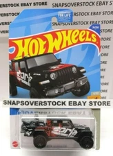 2022 HOT WHEELS BLACK '20 JEEP GLADIATOR, BAJA BLAZERS #4/10, HW #26, VHTF