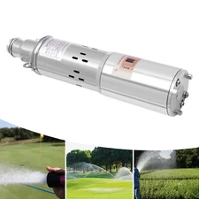 180W DC 12V Solar Water Pump Submersible Bore Hole Deep Well Pump Farm Ranch
