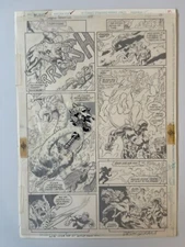 JUSTICE LEAGUE AMERICA 107 Page 16 Original Comic Art Interior Page  (1996)
