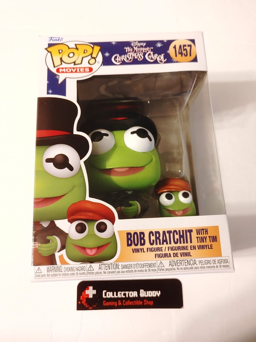 Kermit Bob Cratchit Tiny Tim Funko Pop! Movies 1457 The Muppet