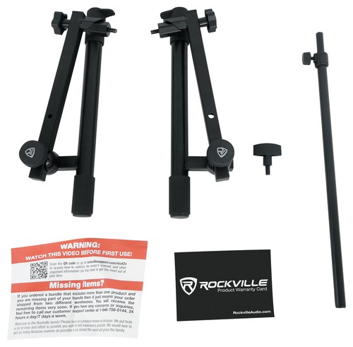 Rockville RKS42X 2-stufiger X-Ständer Keyboard oder DJ-Ständer mit Schnellspannmechanismus! - Bild 11 von 11