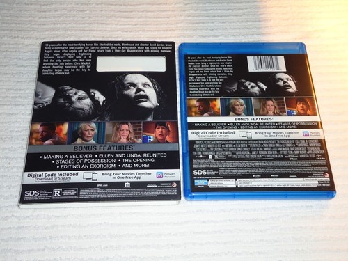 The Exorcist Believer (Blu-ray Disc, 2023) NO DVD, no Digital, With SLIPCOVER - Picture 3 of 3