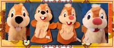 1993 Mattel Disneyland Chip  Dale Hand Puppets Plush DISNEY plushies