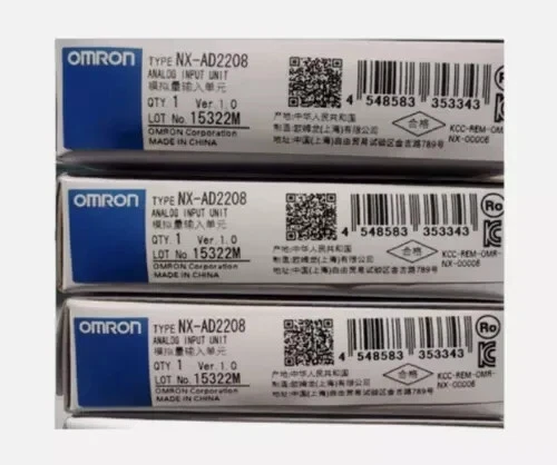 Genuine Omron NX-AD2208 Omron Analog Input Module NX-AD2208 New In Box NX-AD2208 - Picture 1 of 2
