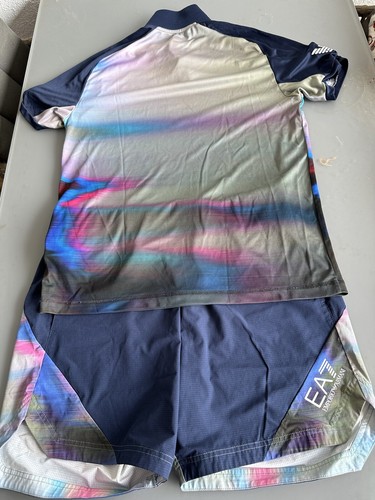 Matchworn & signed Tennis Shirt & Shorts from Marcelo Arevalo - 2024 ATP Rome - 第 9/23 張圖片