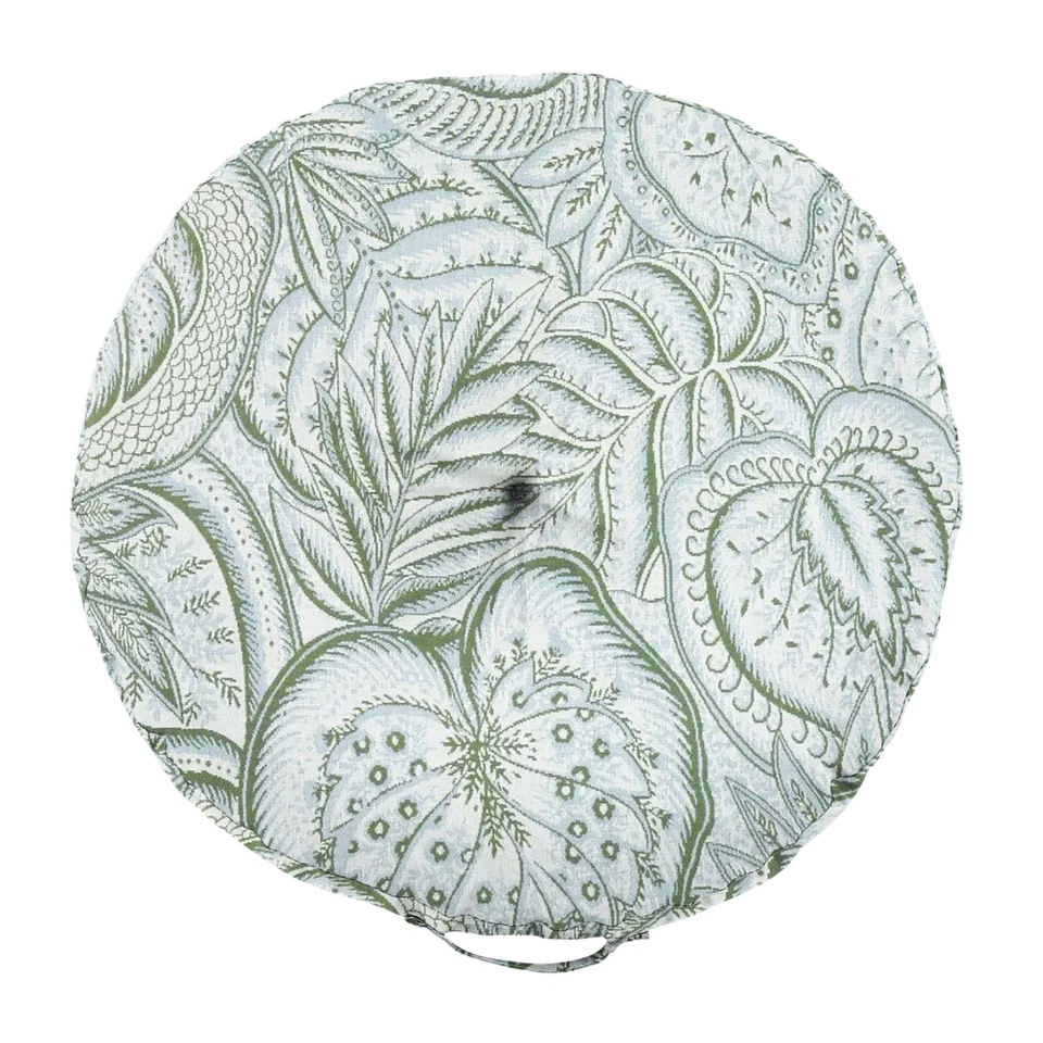 Sorra Home Sensibility Spring Outdoor Tufted Floor Pillow Single 24 in - Image 2 of 4