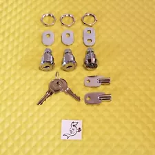 VENDSTAR 3000 (2) #159 TOP LID / (1) #2222 BACK DOOR LOCKS & (2) KEYS ea - New