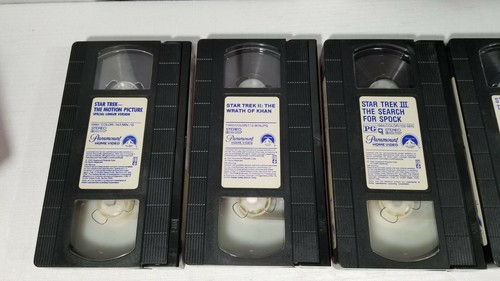 Star Trek The Motion Picture Special Longer Version VHS 80s Lot 1980 CBOX Case - Picture 9 of 12