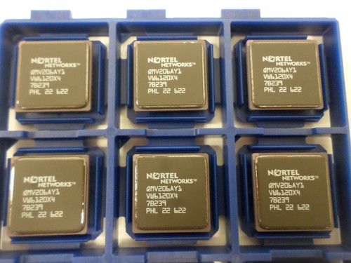 Nortel Networks QMV206AY1 Ceramic Processor w/ Gold Feet - Picture 2 of 5