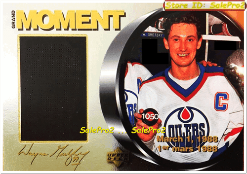 100++ WAYNE GRETZKY SINGLES AUTO GAME JERSEY PROMO LIMITED LOT .. YOU PICK LIST - Picture 121 of 181
