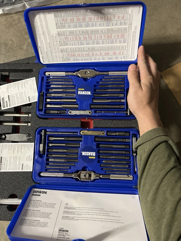 Blue Point/ Snap-on Tap And Die 套装 带易出和燃烧套件 — 第 2/3 张图片