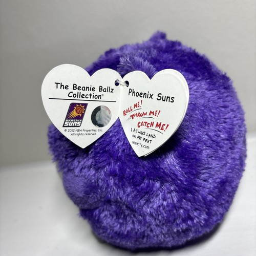 2012 NBA Phoenix Suns TY Beanie Ballz Stofftier Plüschtier Maskottchen MIT ETIKETT - Bild 4 von 9