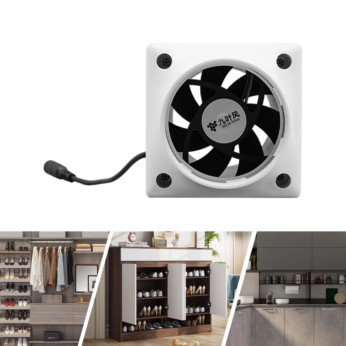 3 inch Inline Duct Fan Ventilation Booster Fan Vent Exhaust Blower Air  Cooling | eBay