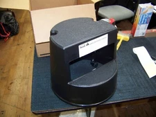 Rubbermaid Black Mobile Two Step Stepstool 16" Base x 13" High FG252300BLA New