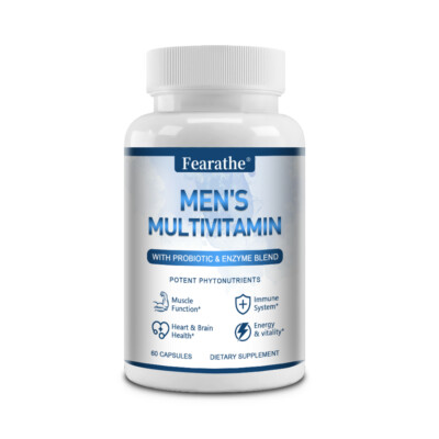 Men's Multivitamin Capsules-Boost energy levels and support the digestive system