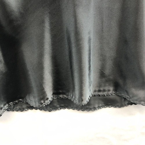 Vintage Chic by h.i.s einfarbiges schwarzes Satin Spitzen Camisole Top Gr. M Damen - Bild 11 von 12