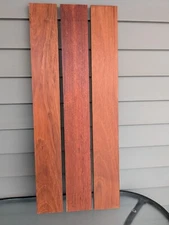 3 Highly Figured African Mahogany Lumber Boards Wood 3 3/4" X 29" X 5/8" Lot HK