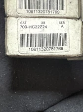 Allen Bradley 700-HC22Z24 Relay, Miniature Ice Cube, 8-Blade, 2PDT, 10A, 24VDC