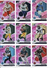 2021 Panini Mosaic Football - YOU PICK! - Pink Mosaic Prizm Pick List